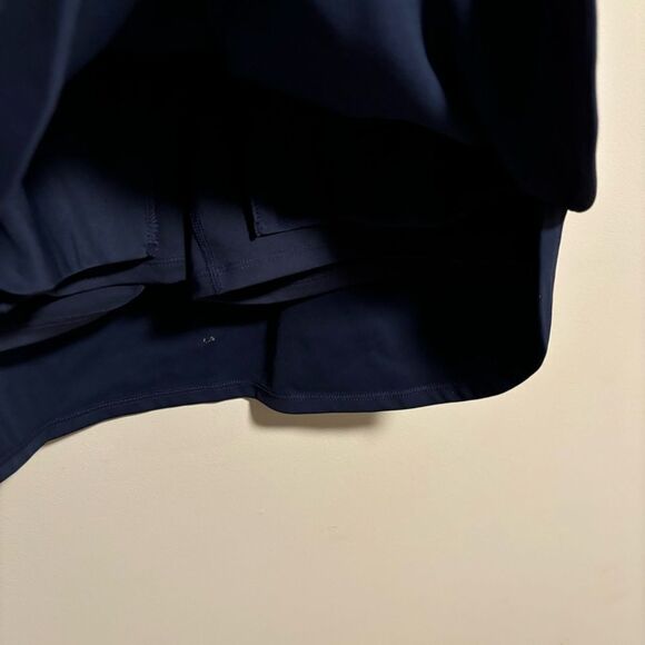 Athleta Fairway High Rise Golf 18" Skort Built in Shorts Navy Blue- Size XS - Picture 7 of 14